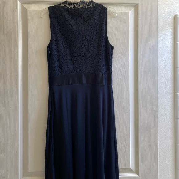 NWT Banana Republic black midi dress - Picture 4 of 6
